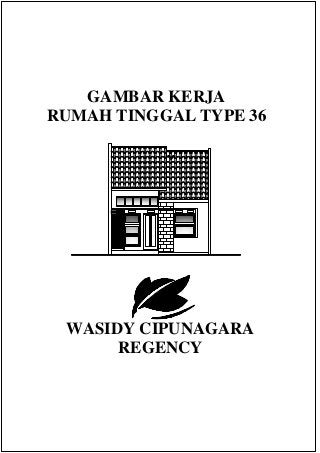 Detail Gambar Kerja Rumah Tinggal Type 36 Nomer 27