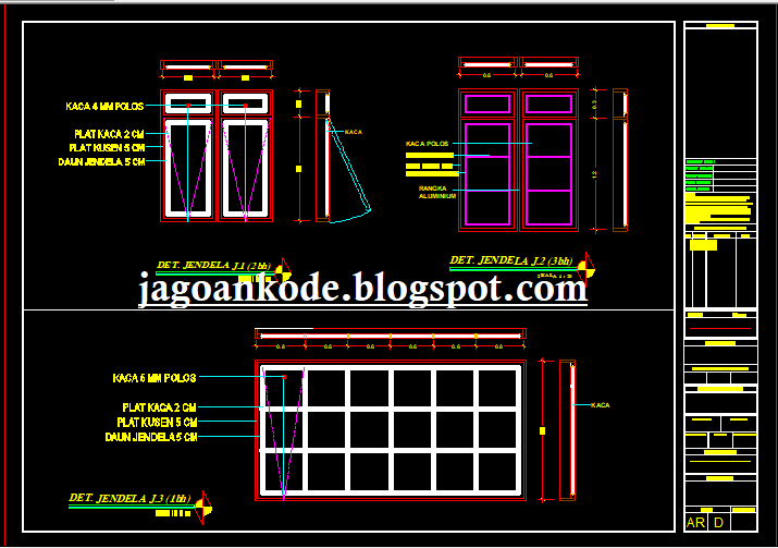 Detail Gambar Kerja Selain Cad Nomer 11