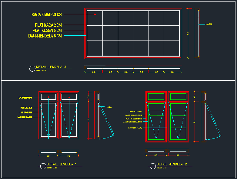 Detail Gambar Kerja Selain Cad Nomer 20