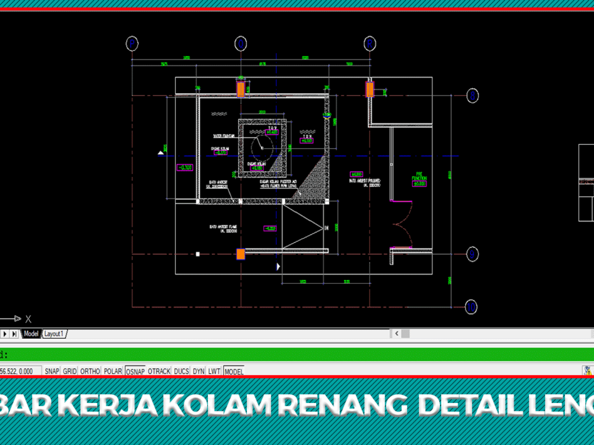 Detail Gambar Kerja Struktur Kolam Renang Nomer 15