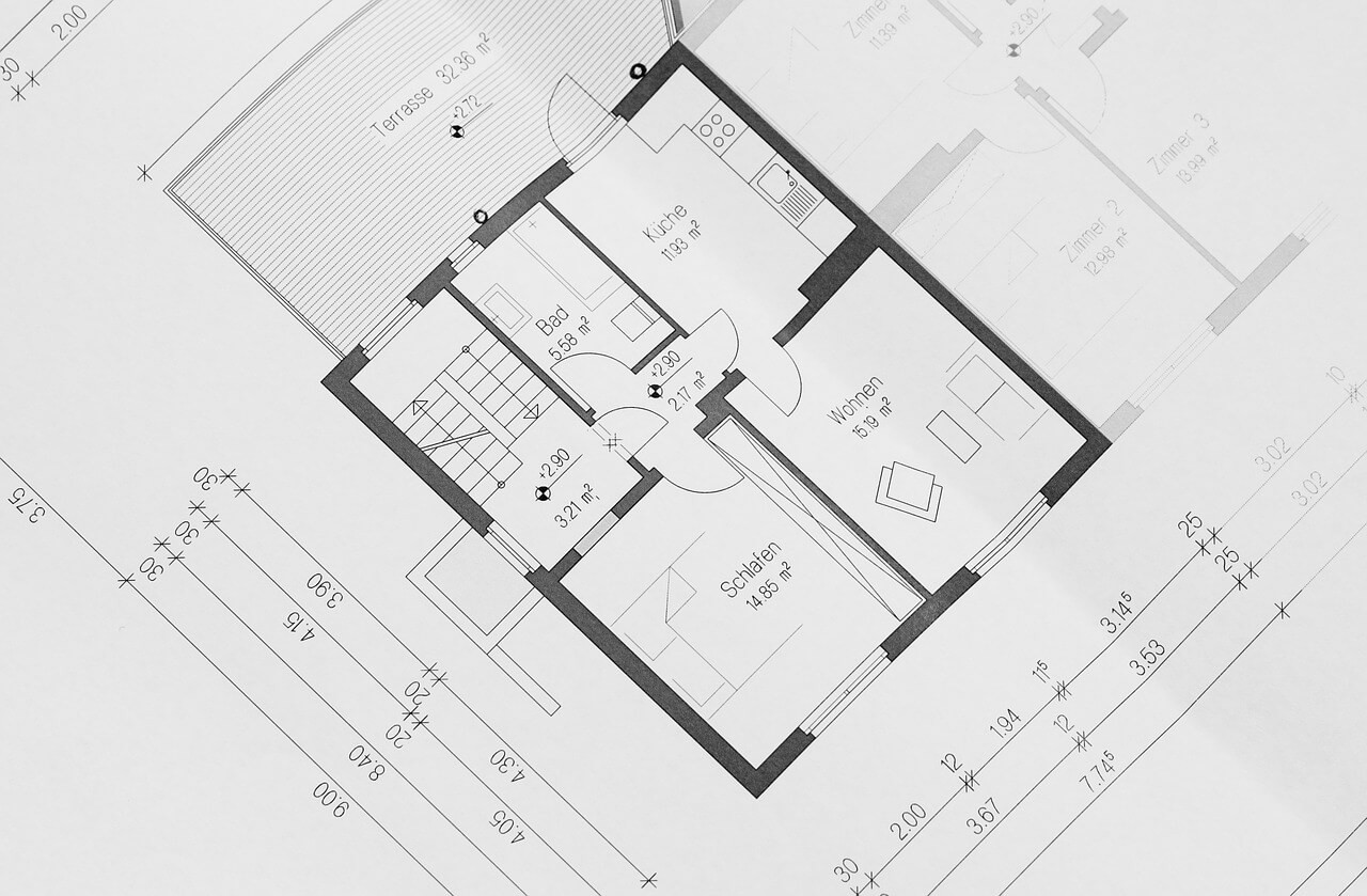 Detail Gambar Kerja Tampak Yang Benar Denah Lengkap Dengan Notasi Nomer 24