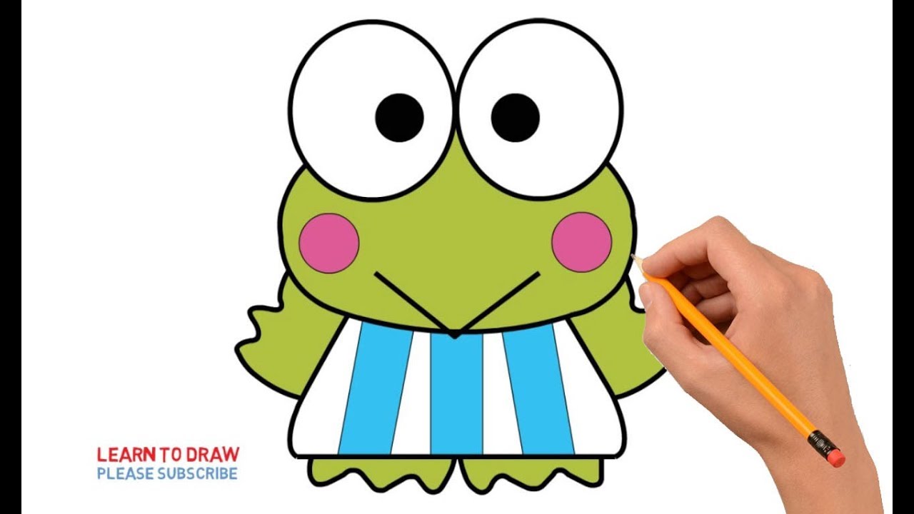 Detail Gambar Keroppi Untuk Mewarnai Nomer 17