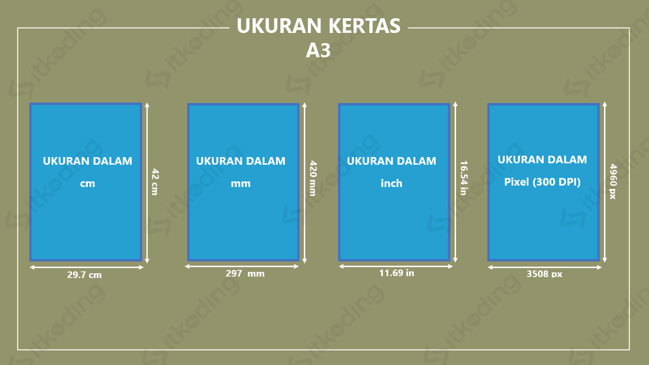 Detail Gambar Kertas A3 Nomer 29