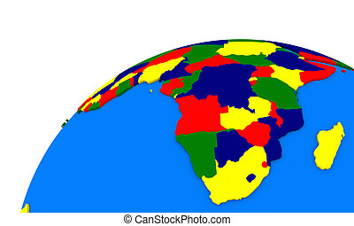 Detail Afrika Politische Karte Nomer 18
