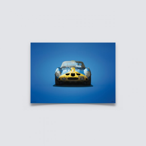 Download Blauer Ferrari Nomer 23