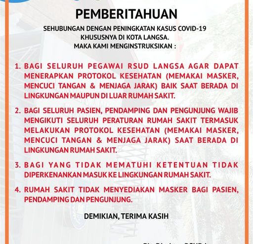 Detail Contoh Pengumuman Di Rumah Sakit Nomer 23