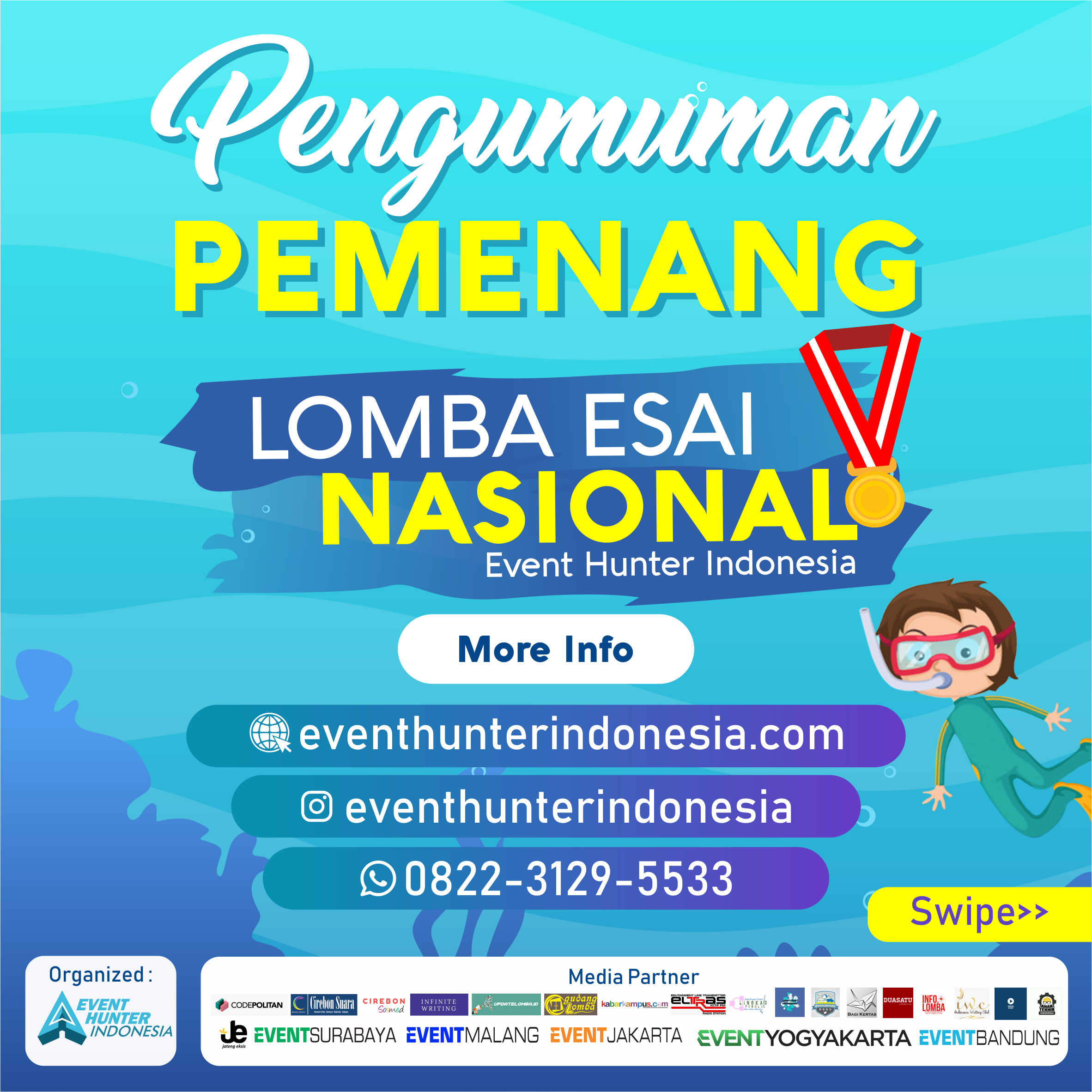 Detail Contoh Pengumuman Lomba Nomer 33