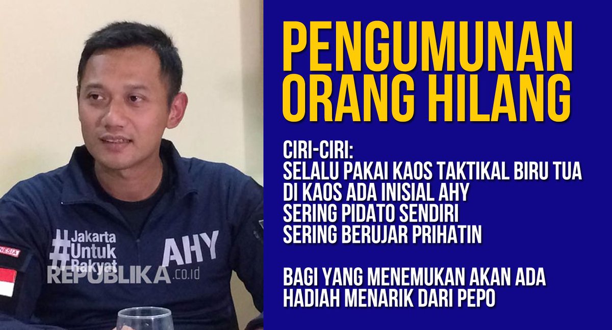 Detail Contoh Pengumuman Orang Hilang Nomer 54