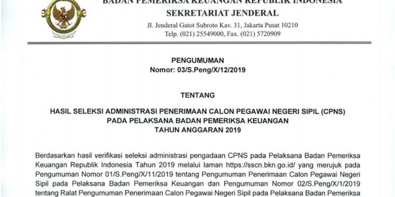 Detail Contoh Pengumuman Singkat Nomer 16