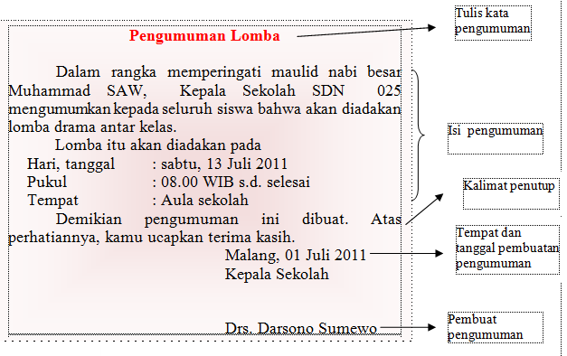 Detail Contoh Pengumuman Tentang Kebersihan Kelas Nomer 16