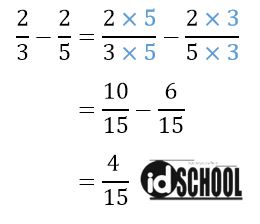 Detail Contoh Pengurangan Pecahan Nomer 22