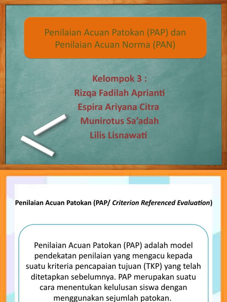 Detail Contoh Penilaian Acuan Patokan Nomer 49