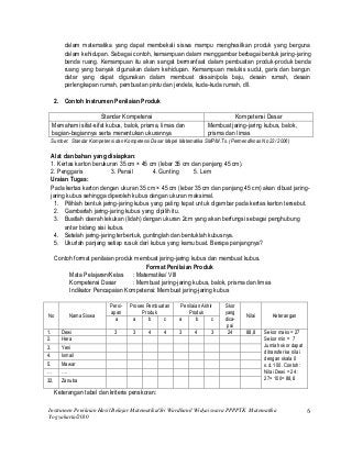 Detail Contoh Penilaian Portofolio Matematika Nomer 33