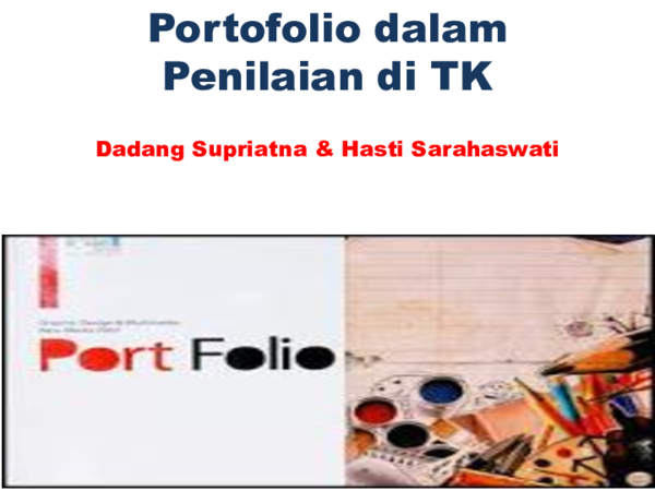 Detail Contoh Penilaian Portofolio Paud Nomer 11