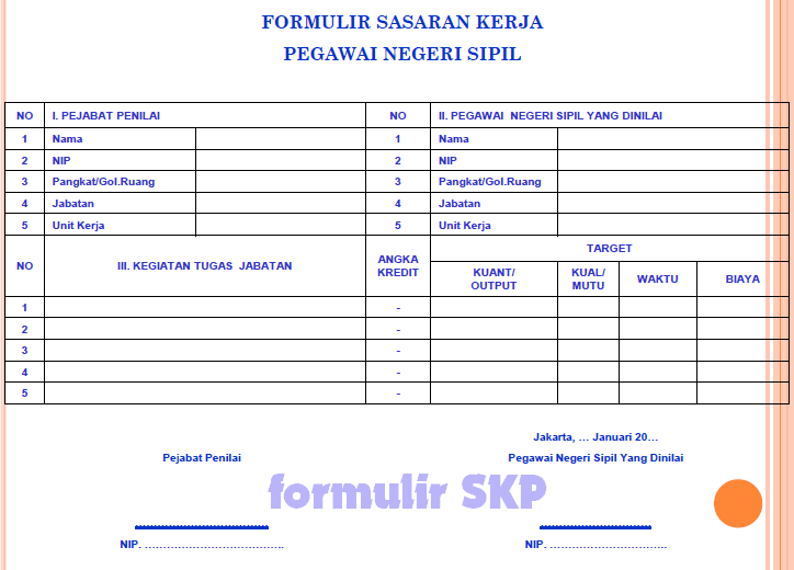 Detail Contoh Penilaian Prestasi Kerja Nomer 2