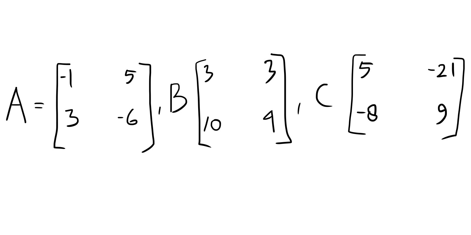 Detail Contoh Penjumlahan Matriks Nomer 51