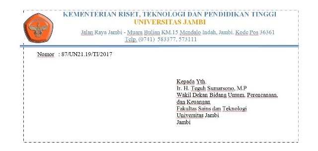 Detail Contoh Penulisan Amplop Surat Resmi Nomer 22