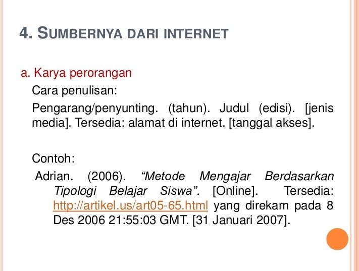 Detail Contoh Penulisan Daftar Pustaka Nomer 53