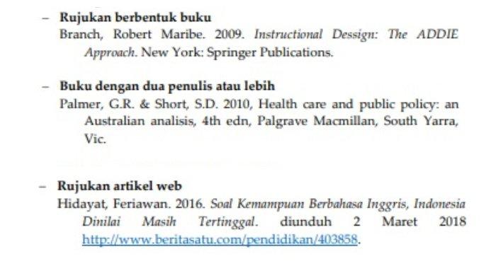 Detail Contoh Penulisan Daftar Pustaka Jurnal Nomer 3