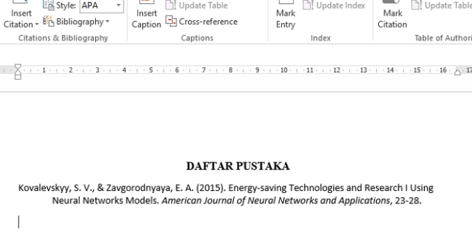 Detail Contoh Penulisan Daftar Pustaka Jurnal Nomer 54