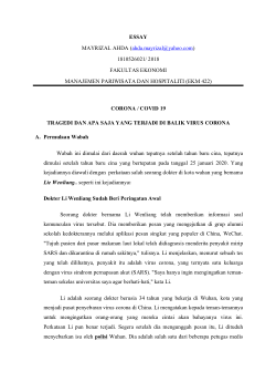 Detail Contoh Penulisan Esai Nomer 41