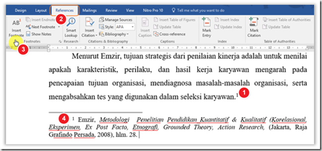 Detail Contoh Penulisan Footnote Dari Jurnal Nomer 11