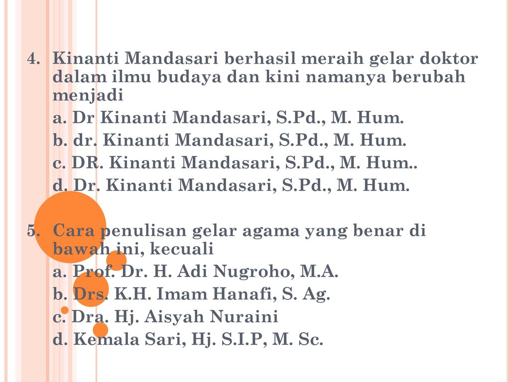 Detail Contoh Penulisan Gelar Yang Benar Nomer 40