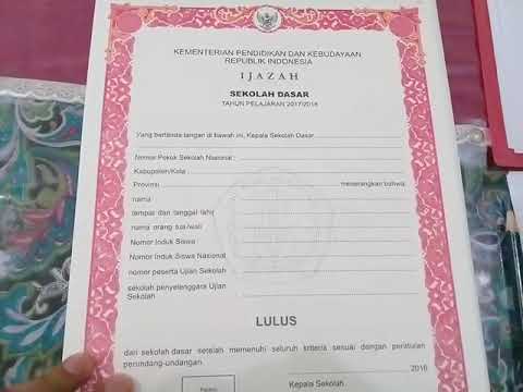 Detail Contoh Penulisan Ijazah Nomer 31