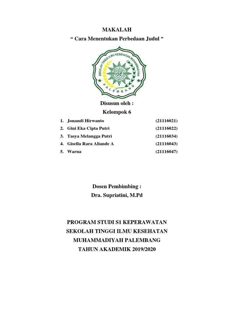 Detail Contoh Penulisan Judul Nomer 13