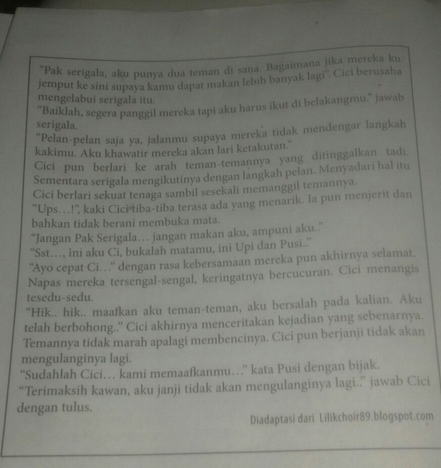 Detail Contoh Penulisan Kalimat Langsung Nomer 40