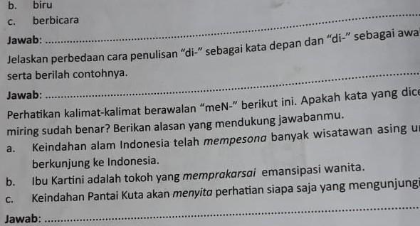 Detail Contoh Penulisan Kata Depan Nomer 42