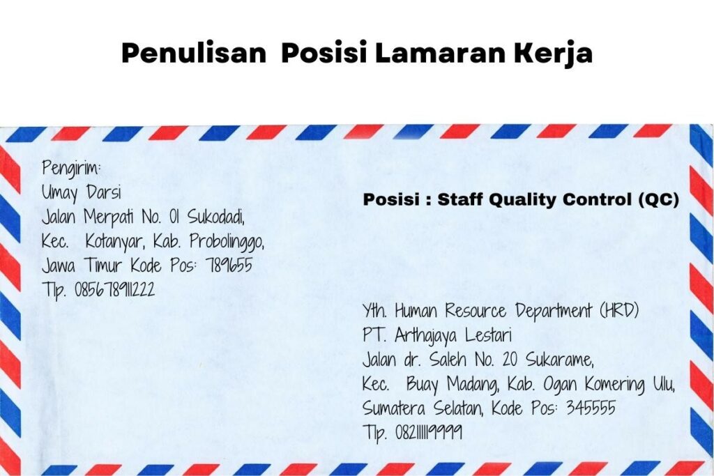 Detail Contoh Penulisan Kepala Surat Nomer 3