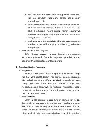 Detail Contoh Penulisan Laporan Nomer 17