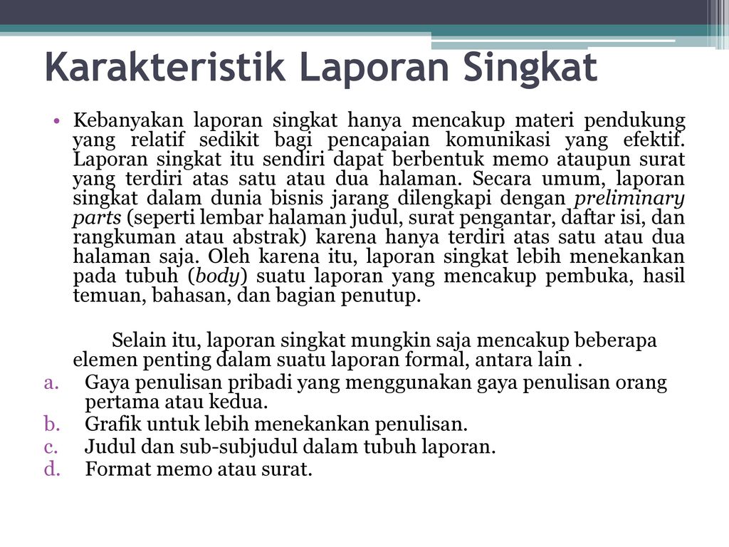 Detail Contoh Penulisan Laporan Nomer 44