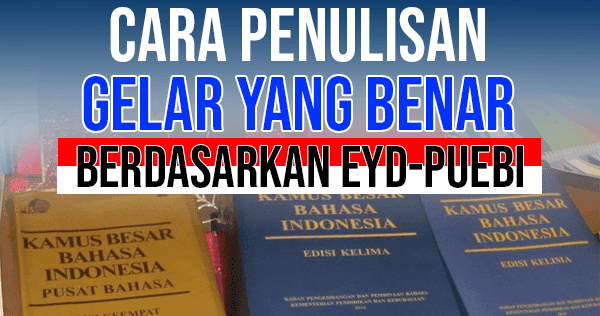 Detail Contoh Penulisan Nama Dan Gelar Nomer 27