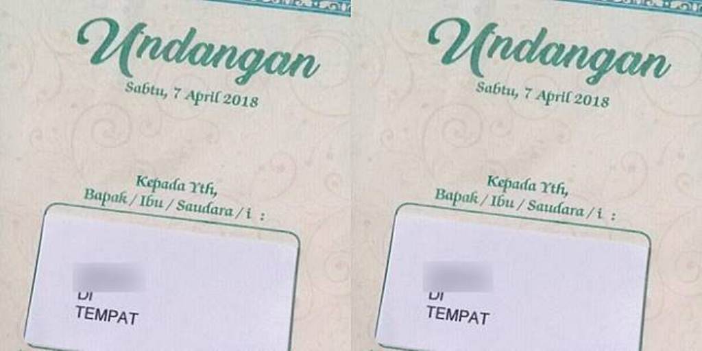 Detail Contoh Penulisan Nama Pada Undangan Nomer 44