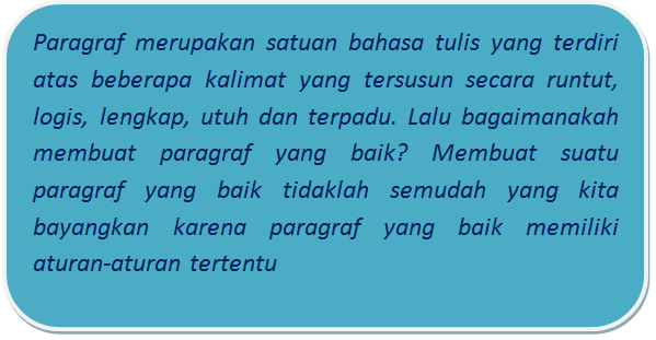 Detail Contoh Penulisan Paragraf Yang Benar Nomer 27