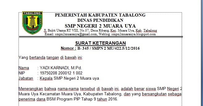 Detail Contoh Penulisan Surat Pribadi Nomer 29