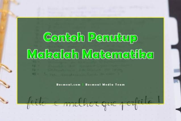 Detail Contoh Penutup Dalam Makalah Nomer 49