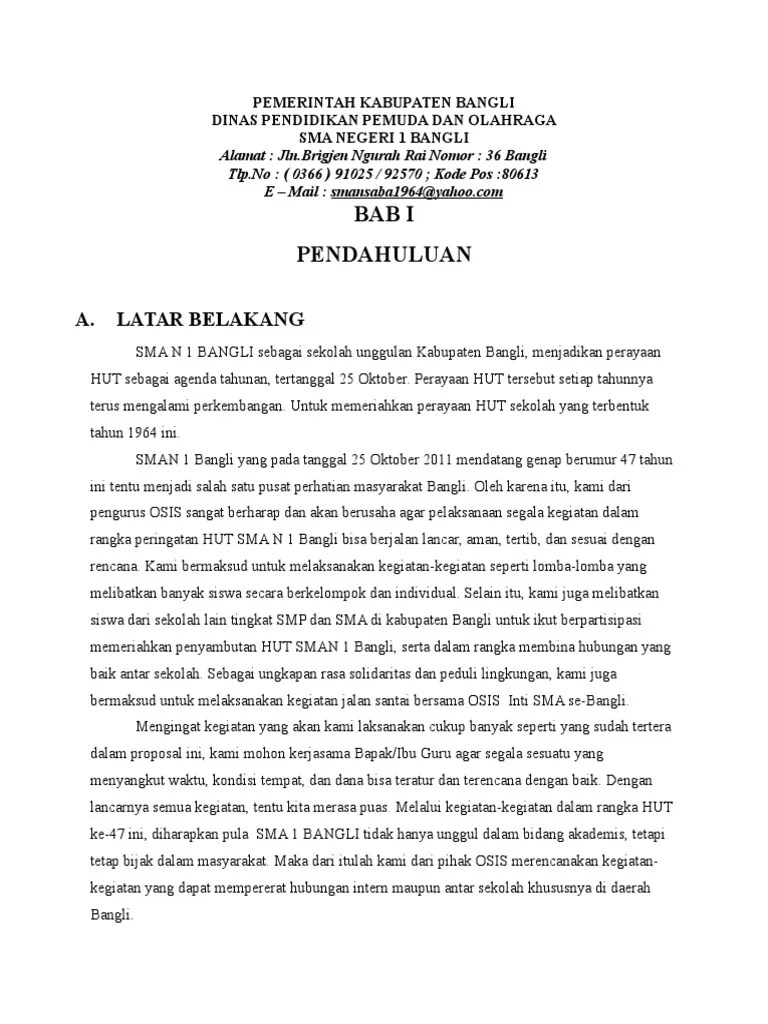 Detail Contoh Penutup Proposal Kegiatan Sekolah Nomer 50