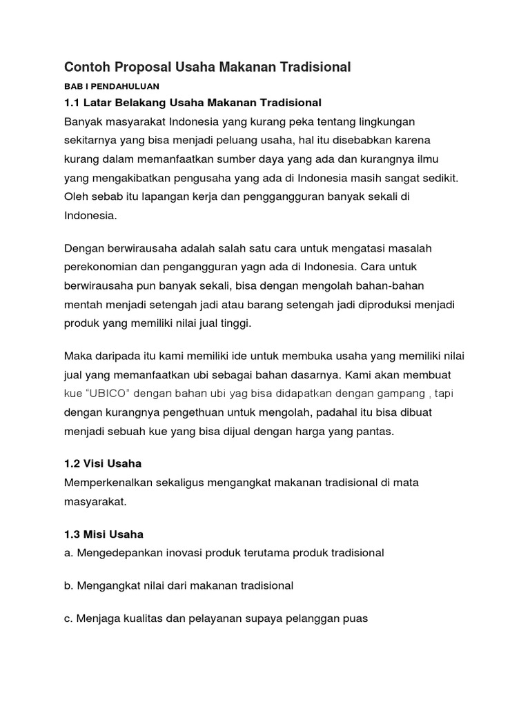 Detail Contoh Penutup Proposal Usaha Nomer 19