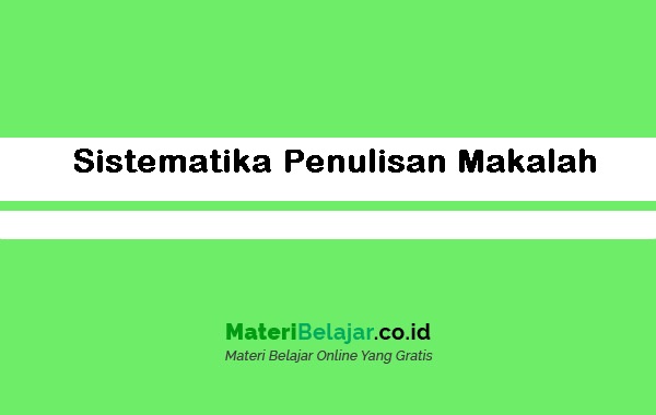 Detail Contoh Penyusunan Makalah Nomer 52