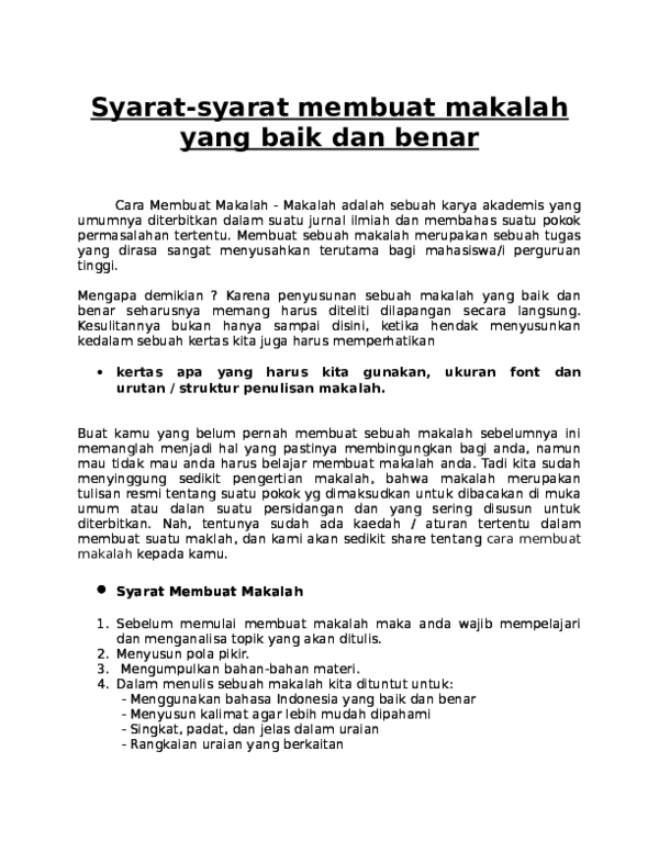 Detail Contoh Penyusunan Makalah Nomer 53