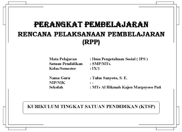 Detail Contoh Perangkat Pembelajaran Nomer 50