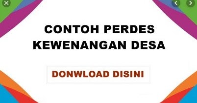 Detail Contoh Peraturan Desa Tentang Pungutan Nomer 15