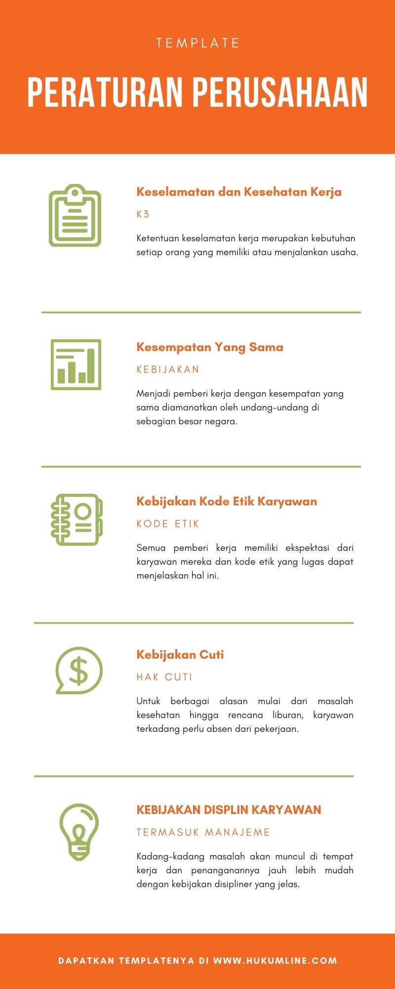 Detail Contoh Peraturan Perusahaan Singkat Nomer 9