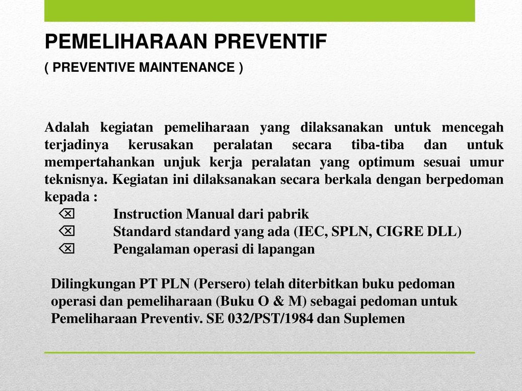 Detail Contoh Perawatan Preventif Nomer 12