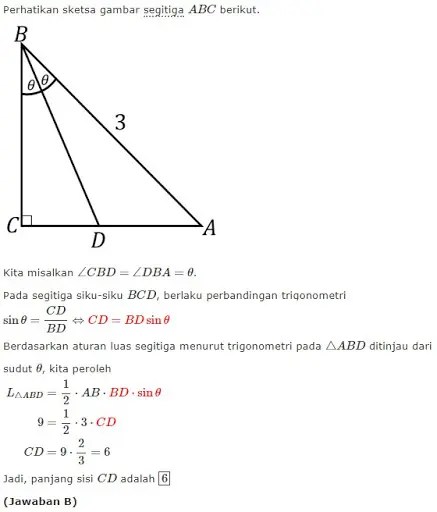 Detail Contoh Perbandingan Trigonometri Nomer 25