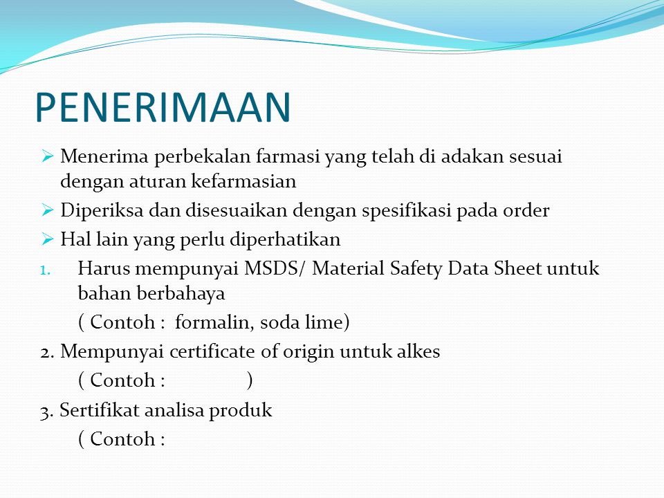 Detail Contoh Perbekalan Farmasi Nomer 13