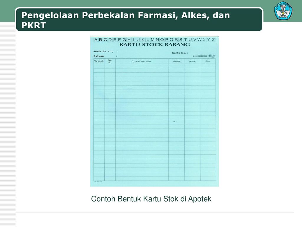 Detail Contoh Perbekalan Farmasi Nomer 19